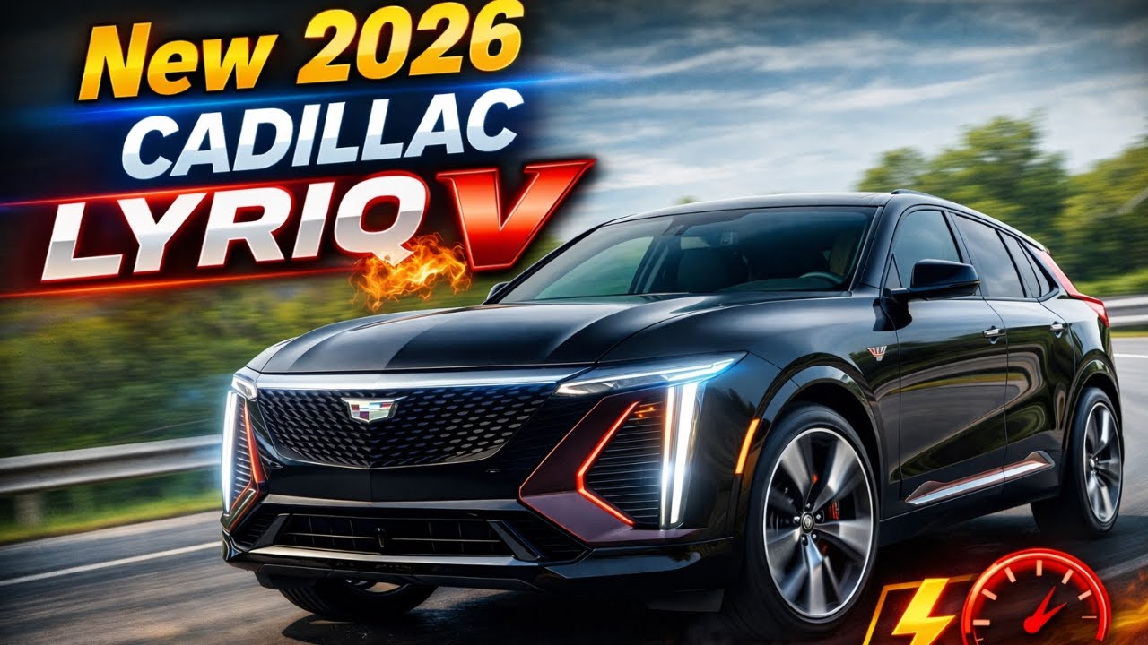 New 2026 Cadillac Lyriq V the most powerful Revealed With 615 Horsepower