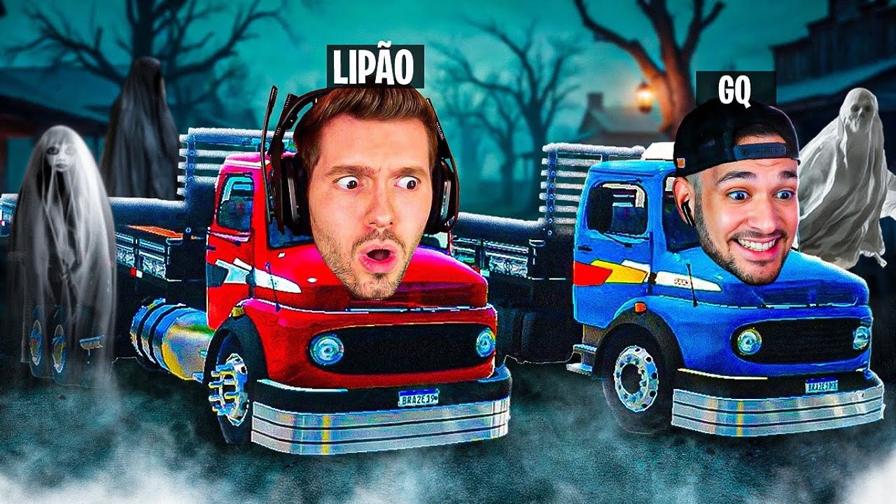 LIPAO e GQ na viagem FANTASMA DE CAMINHÃO! - Global Trucks Online