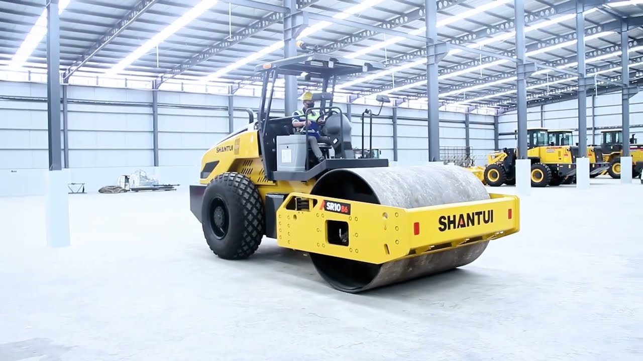 Compactor terbaik 10T buatan Shantui