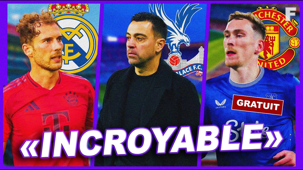 Xavi ARRIVE en Angleterre, le Real Madrid S'ATTAQUE au Bayern, le COUP GRATUIT de Man Utd