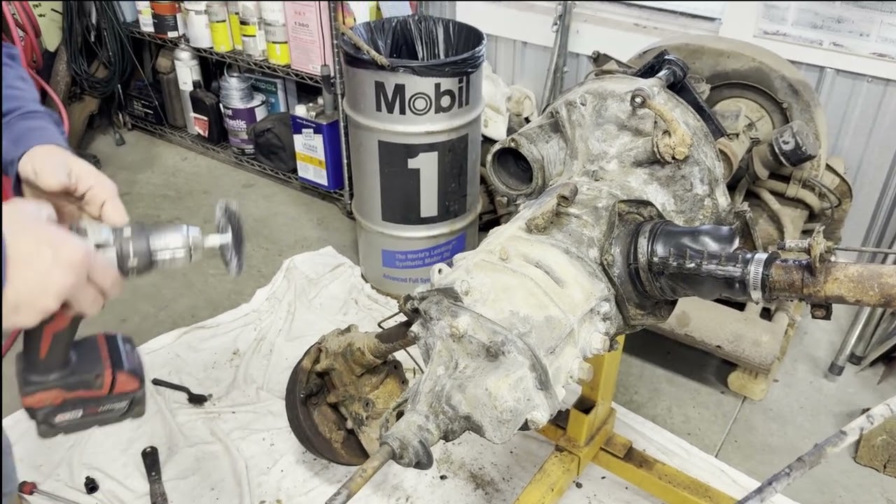 VW Bus Transmission Removal and Refresh 3 !!