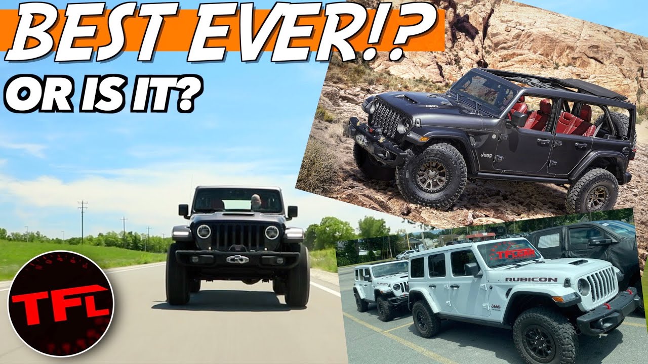 The New HEMI V8 Jeep Wrangler is The Best Wrangler Ever! - No You're Wrong!