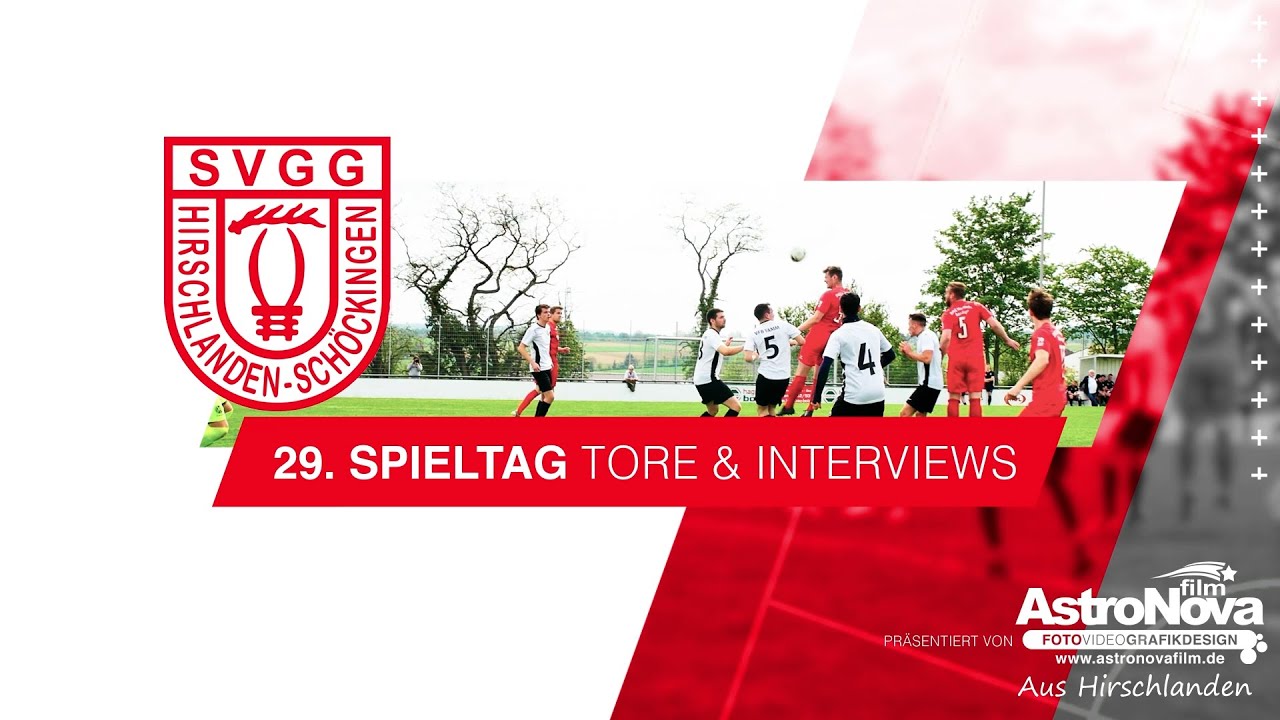 29. Spieltag SVGG Hirschlanden-Schöckingen vs. VfB Tamm Saison 21/22
