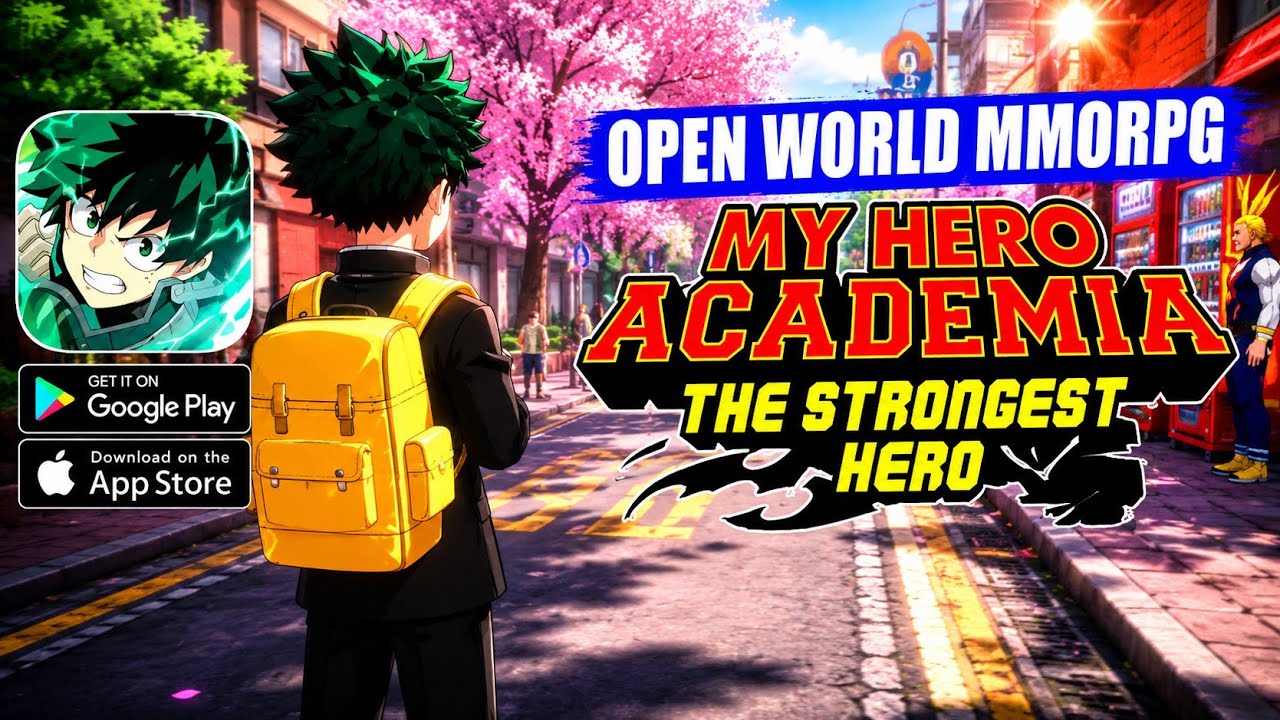 My Hero Academia: The Strongest Hero Gameplay (OPEN WORLD MMORPG) Android/IOS