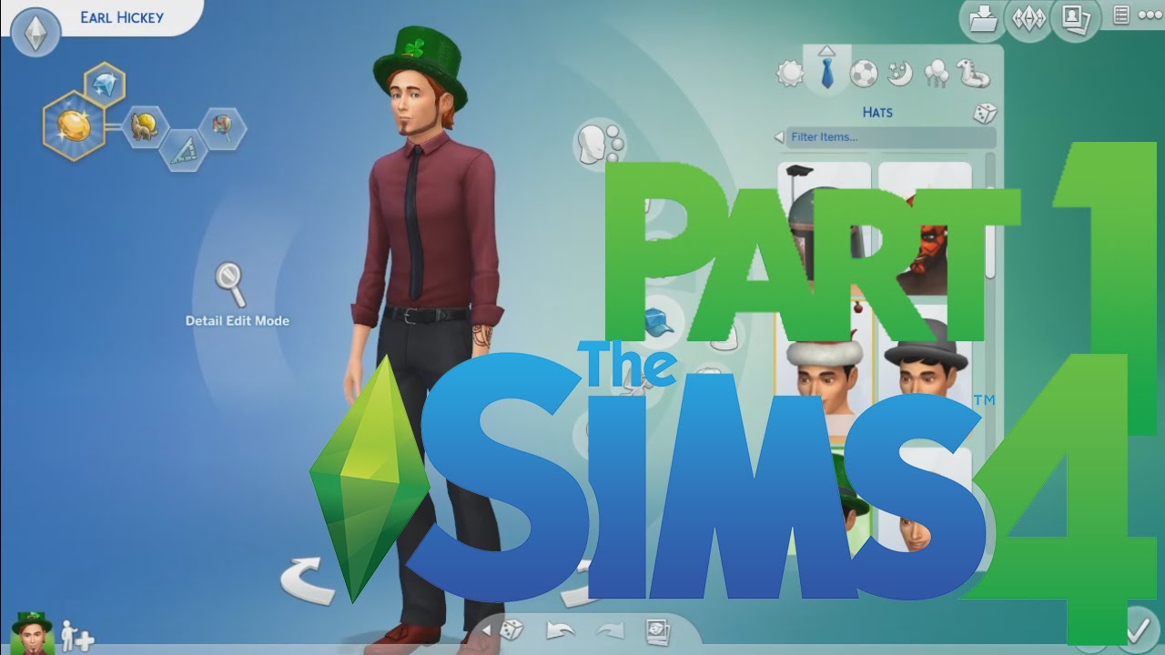 The Sims 4 - Part 1 - Let's Play God!