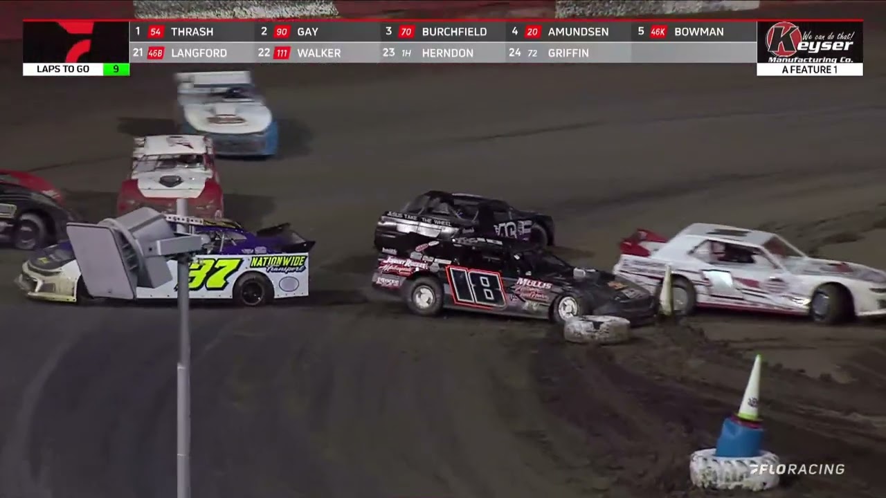 Restart Pileup In Crusa Street Stock Feature at the East Bay WinterNationals