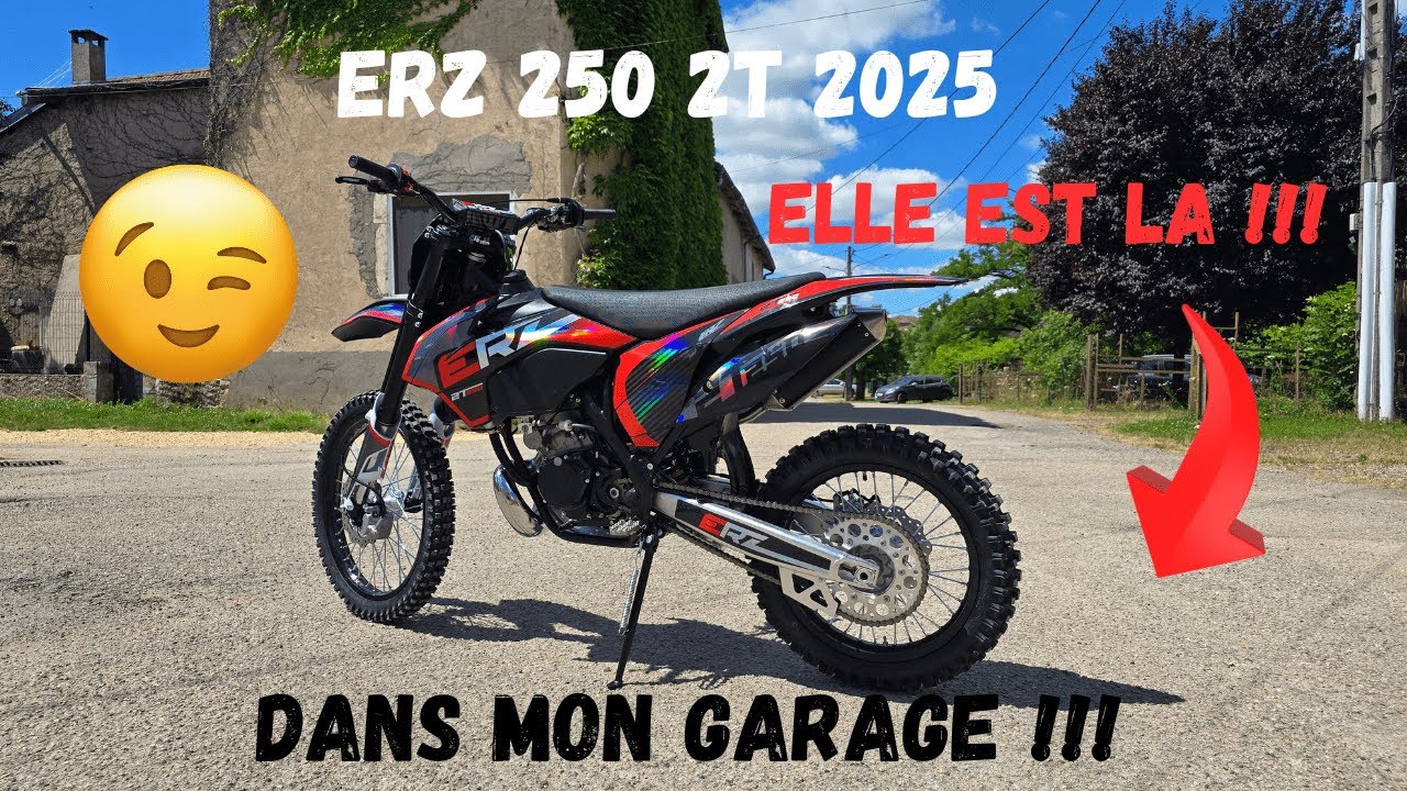 ERZ 250 2T 2025 : Grosse nouveauté !! CRZ se lance dans le 2 temps !!!