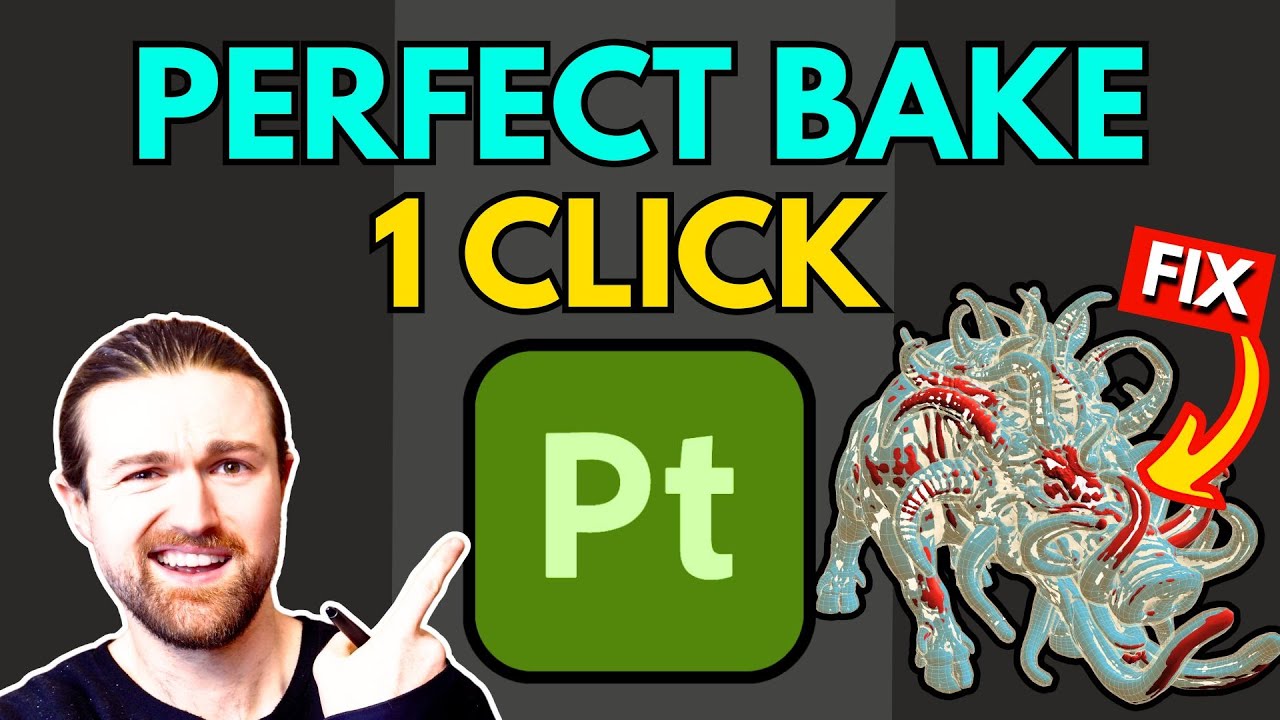 🦜Baking Just Got 10x Easier! New Substance Painter Feature