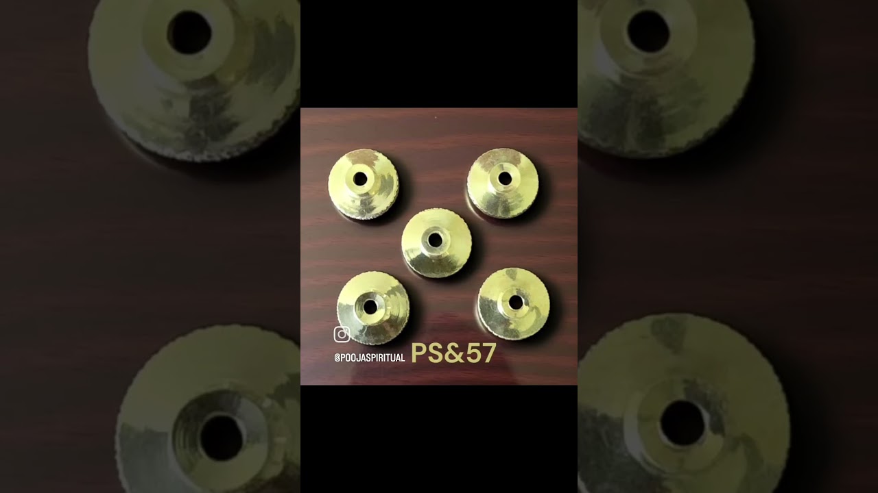 *🪔 Brass Wick Holder / Vilakku Thiri Stand*Code: PS&57Price: 5 pieces for $10 #poojaspiritual