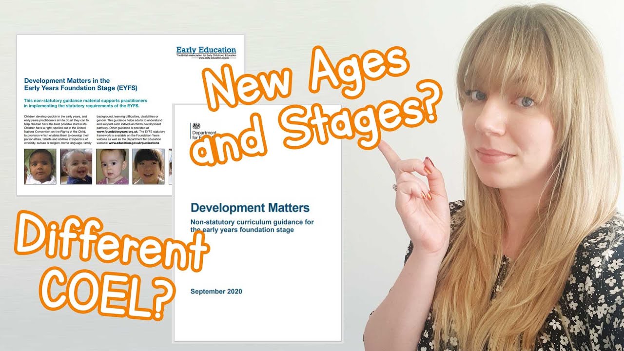 The NEW Development Matters | There are some changes... | EYFS