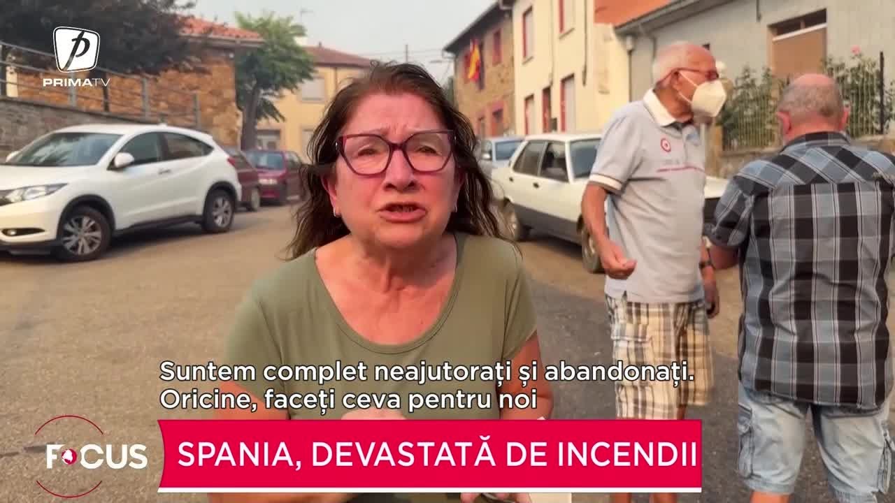 Europa în flăcări.  Spania și Portugalia, devastate de incendii