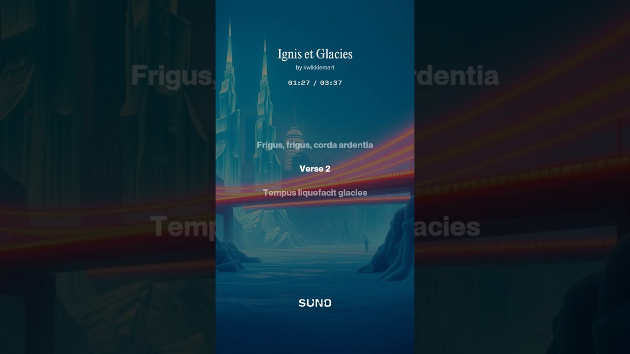 Ignis et glacies #lovesong