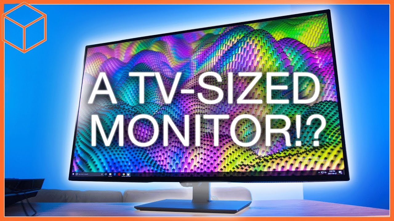This is a MONITOR!? - LG 43UD79 4K Monitor