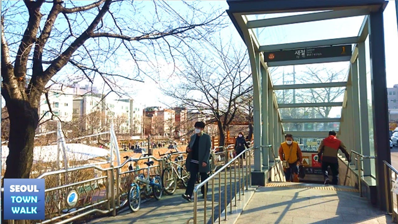 【4K】Seoul Subway Walk - Saejeol(Sinsa) Station [Eunpyeong-gu]┃21-0-0-3. 새절역(신사역) 걷기 [은평구]