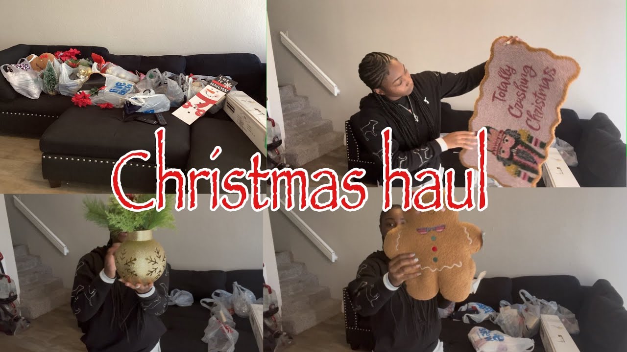 VLOGMAS WEEK 3 Christmas decor haul