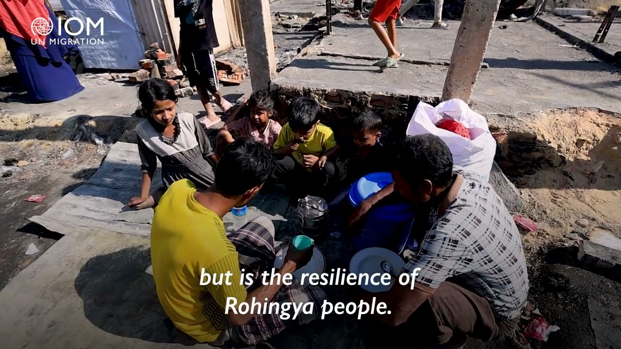 IOM Responds to Fire in Cox’s Bazar Refugee Camp