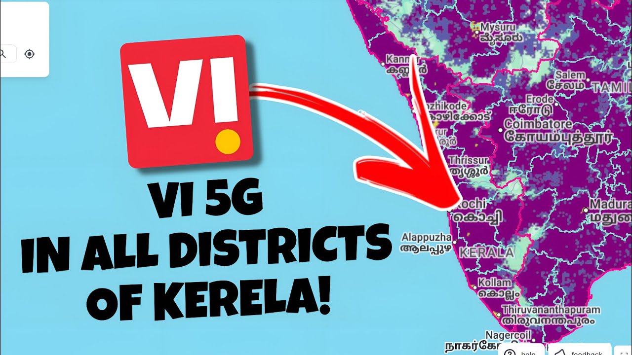 Vi 5G in All Districts Of Kerala🔥: Vi 5G Nation Wide Roll Out!