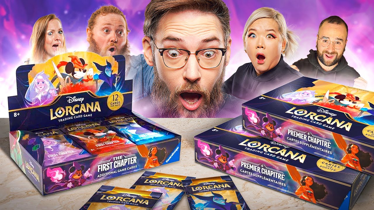 ÉNORME OPENING LORCANA avec les copains ! (150 Boosters)