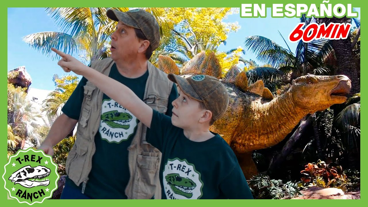 Parque de T-Rex | &iexcl;Dinosaurios y Mundo Jur&aacute;sico, el paseo! Parque tem&aacute;tico de dinosaurios!