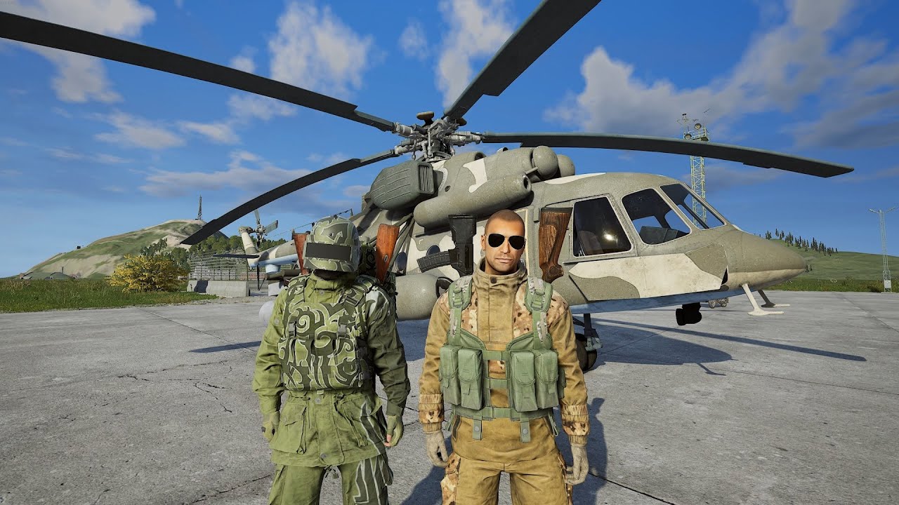 Перестрелка в казармах аэродрома в Deadside