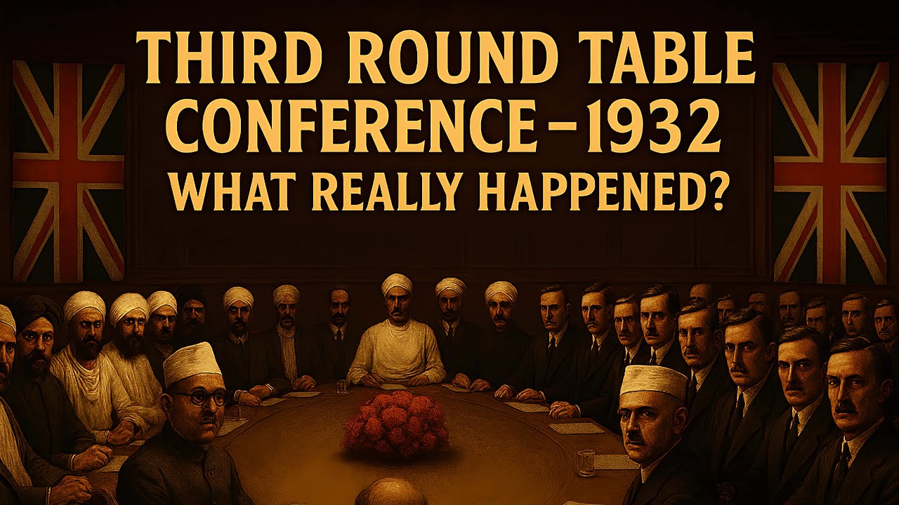 Third Round Table Conference 1932 | Indian History for UPSC, SSC, Railway, PCS Exams
