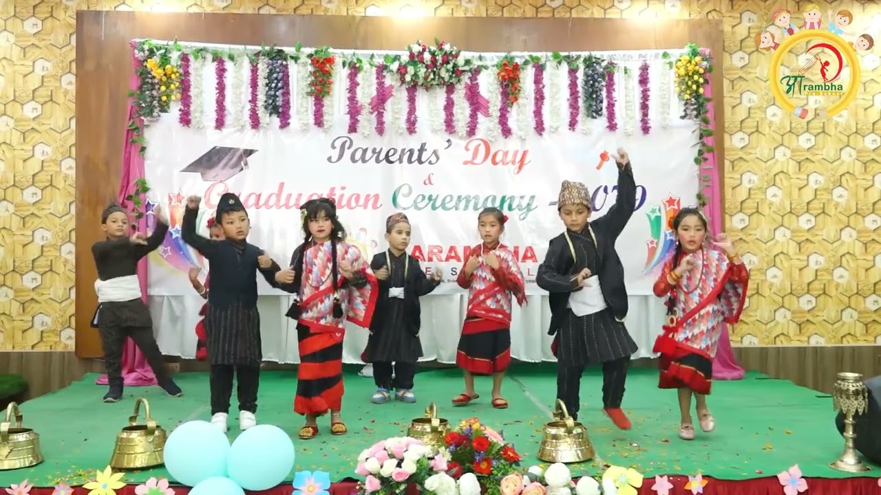 Senior K G  Dance - Graduation Ceremony 2079   AARAMBHA