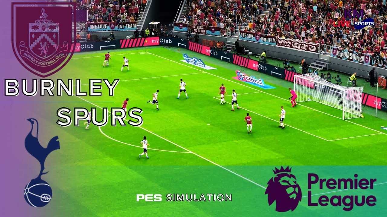 Burnley vs Tottenham - Premier League 2025/26 Full Match - PES 2021