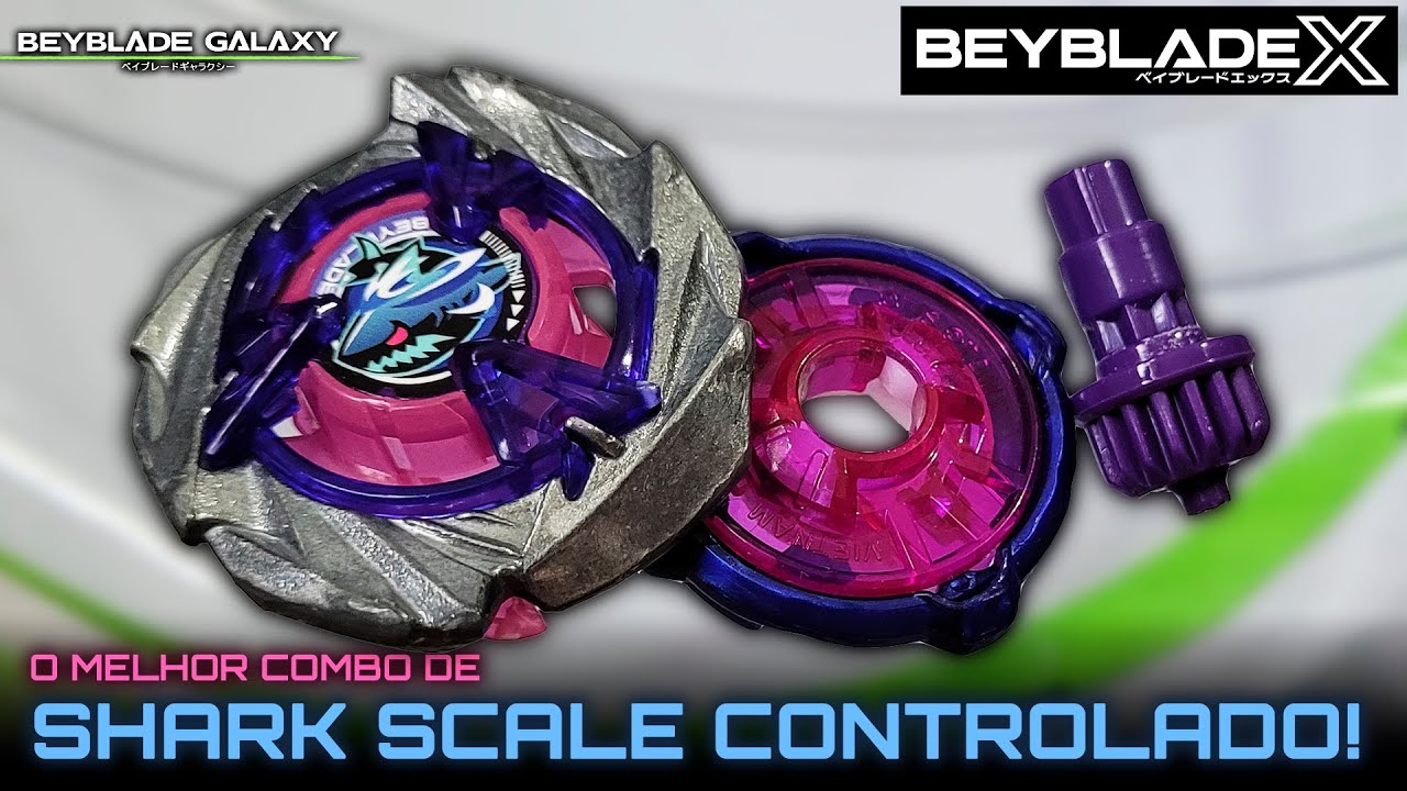 SHARK SCALE 4-50J possui um ATAQUE CONTROLADO! [Beyblade X ベイブレードX]