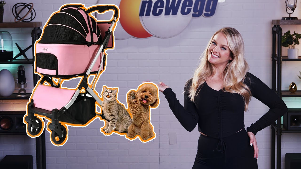 Is YOUR Pet BOUGIE?! This Rosewill 3-in-1 Pet Stroller Lets Pets Live In LUXURY! - Unbox This!