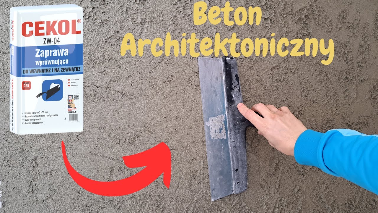 Jak wykonać Beton Architektoniczny. Cekol ZW 04 ZRÓB TO SAM