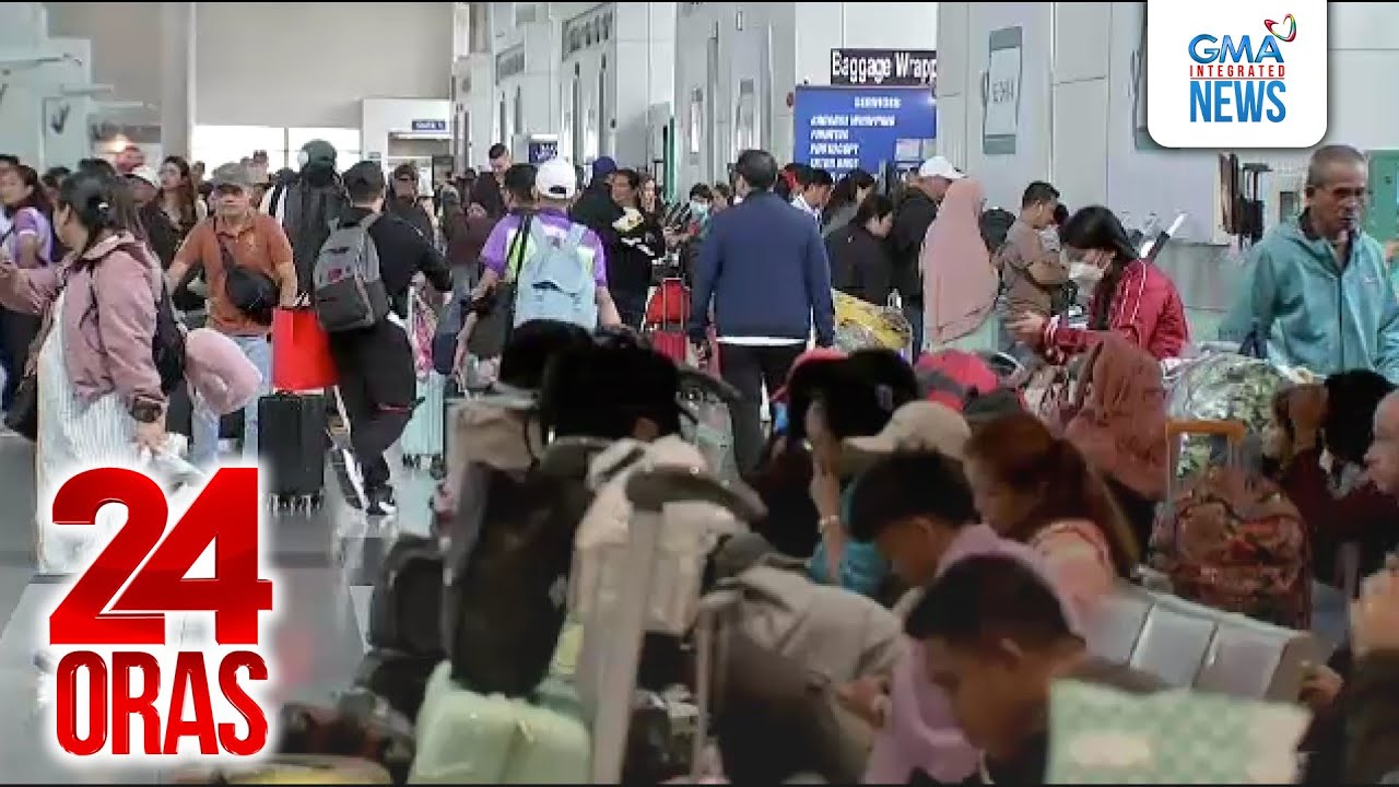Maraming flights ang kanselado; ilang OFW, stranded sa airport | 24 Oras