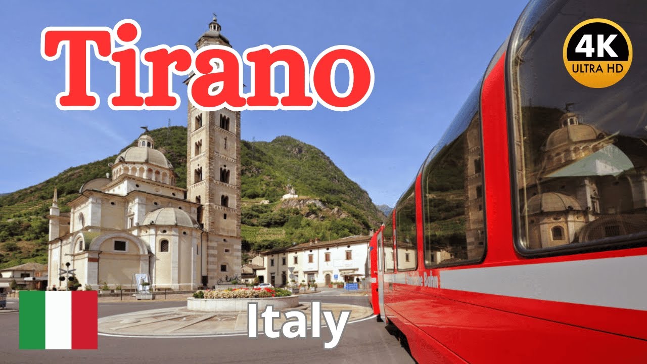 Tirano, Italy 🇮🇹 4K Walking Tour - September 2024