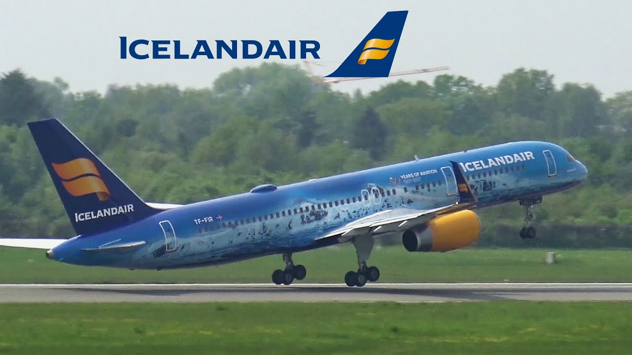 ICELANDAIR Boeing 757  // 80 Years of Aviation 