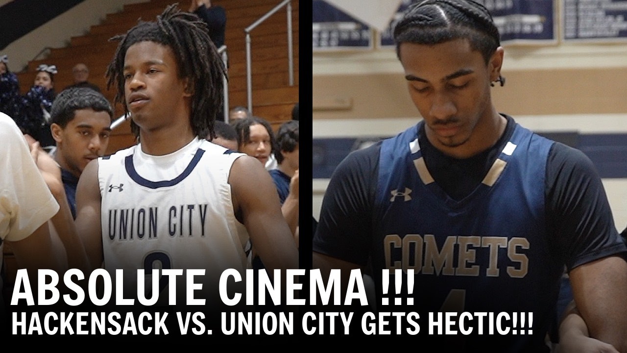 GAME OF THE MONTH !? CINEMA!! HACKENSACK VS. UNION CITY FOR SPOT IN SECTIONAL CHAMPIONSHIP GAME !!!