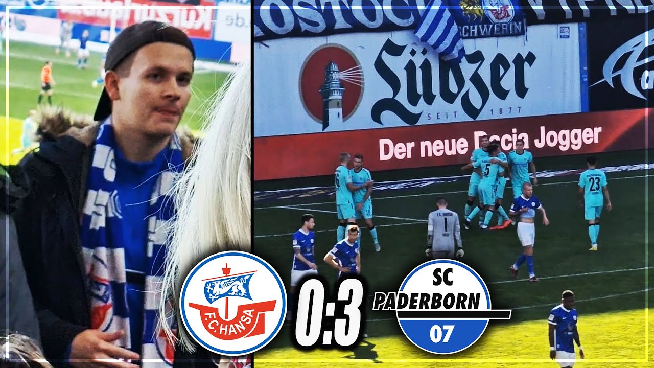 KATASTROPHALES ENDE IN UNSEREM OSTSEESTADION.. STADIONVLOG: Hansa Rostock - Paderborn | Stadion Vlog