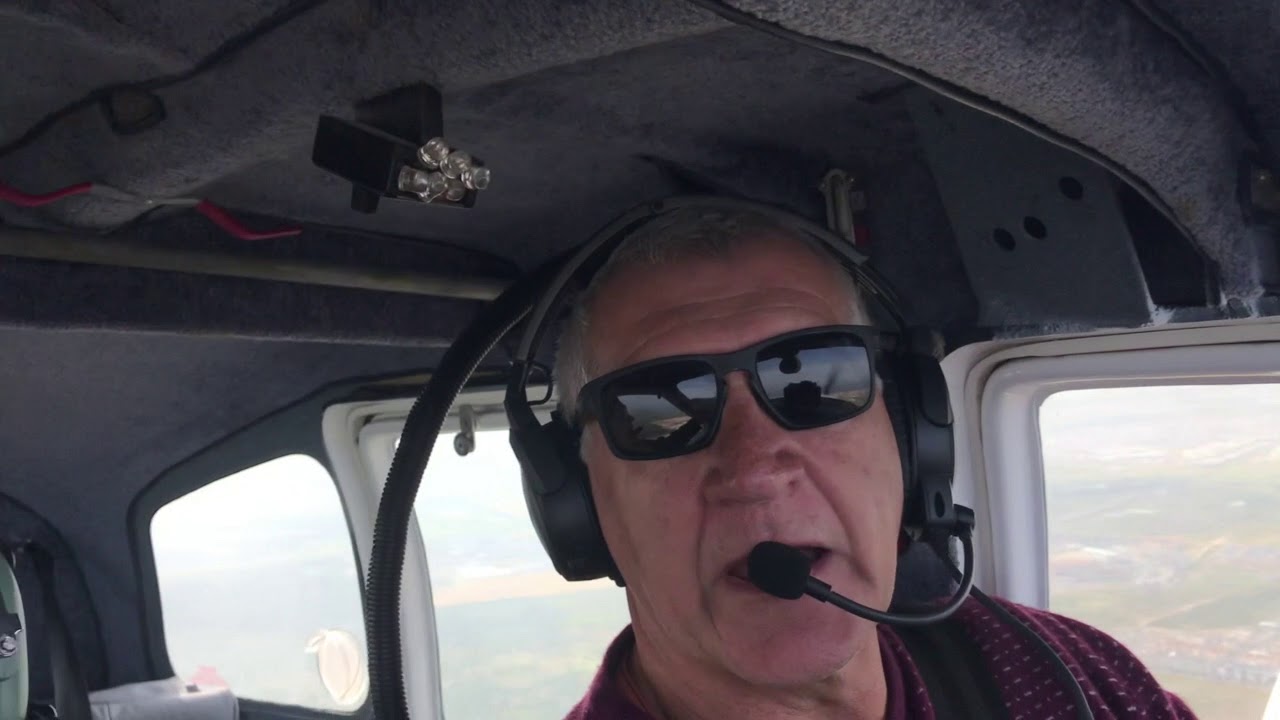 Rick and Peter in a Jabiru J400