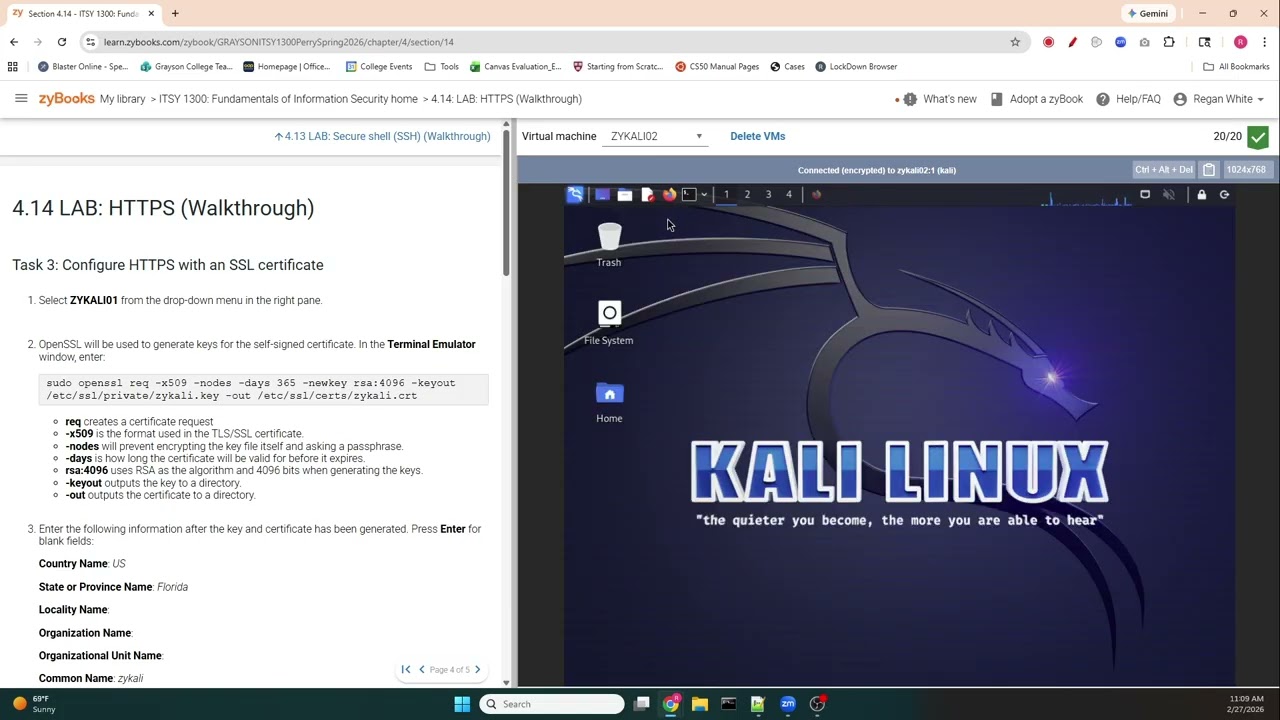Zybooks Lab Walkthrough
