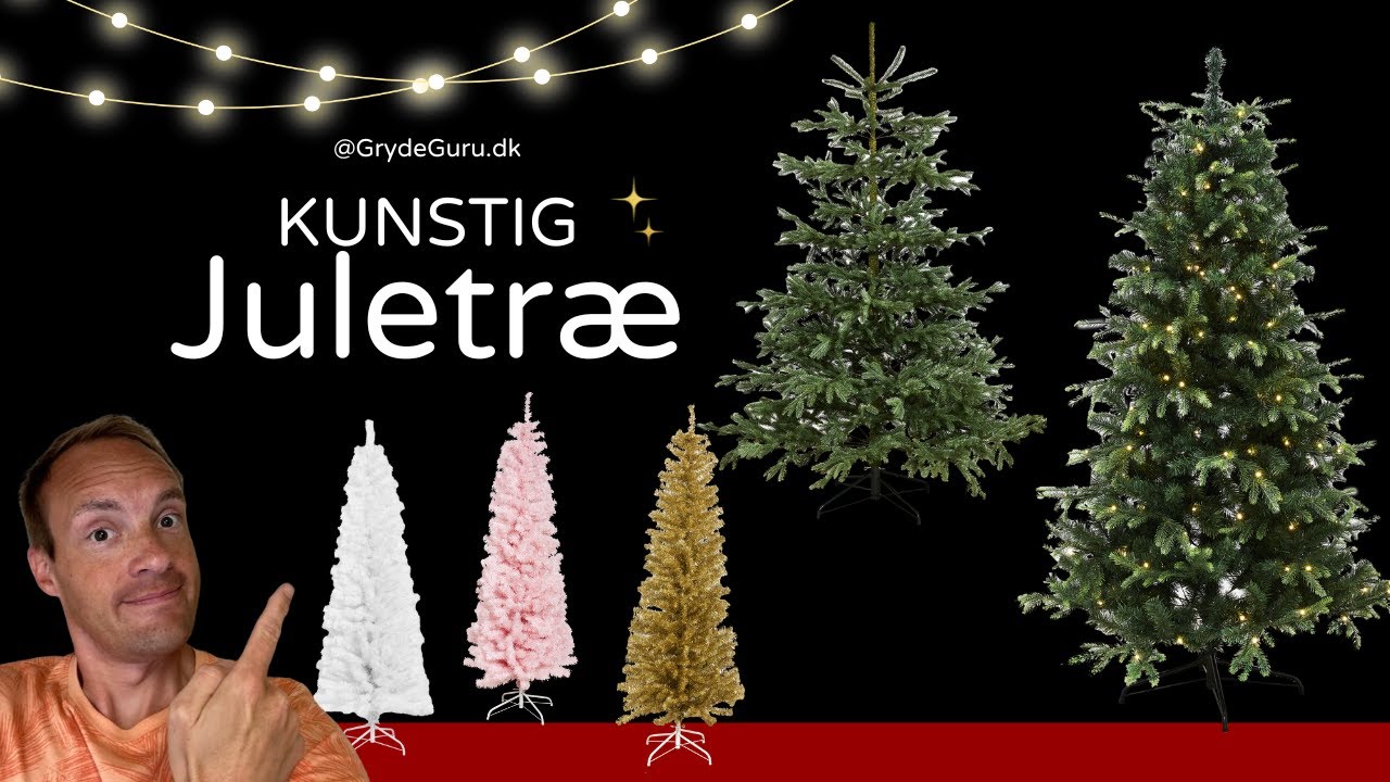 Kunstigt juletr&aelig; er langt bedre end sit ry - F&aring; forklaret hvorfor her!