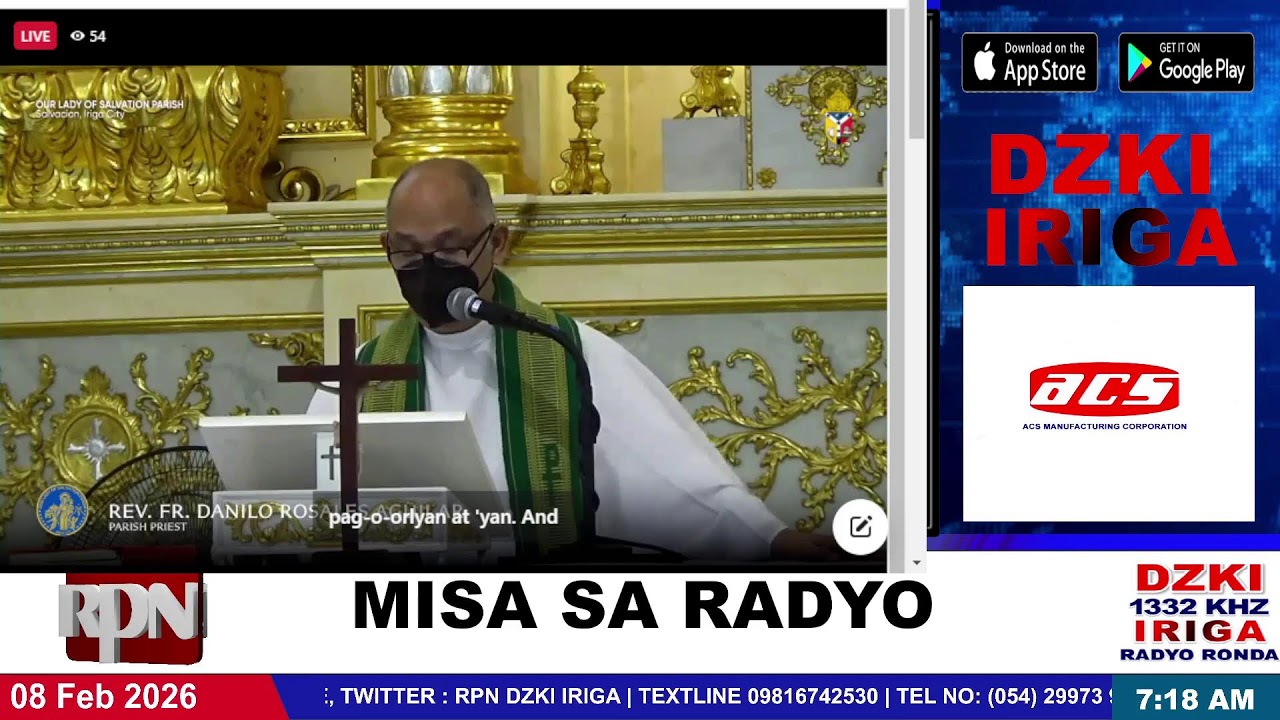 MISA SA RADYO | FEBRUARY 8, 2026