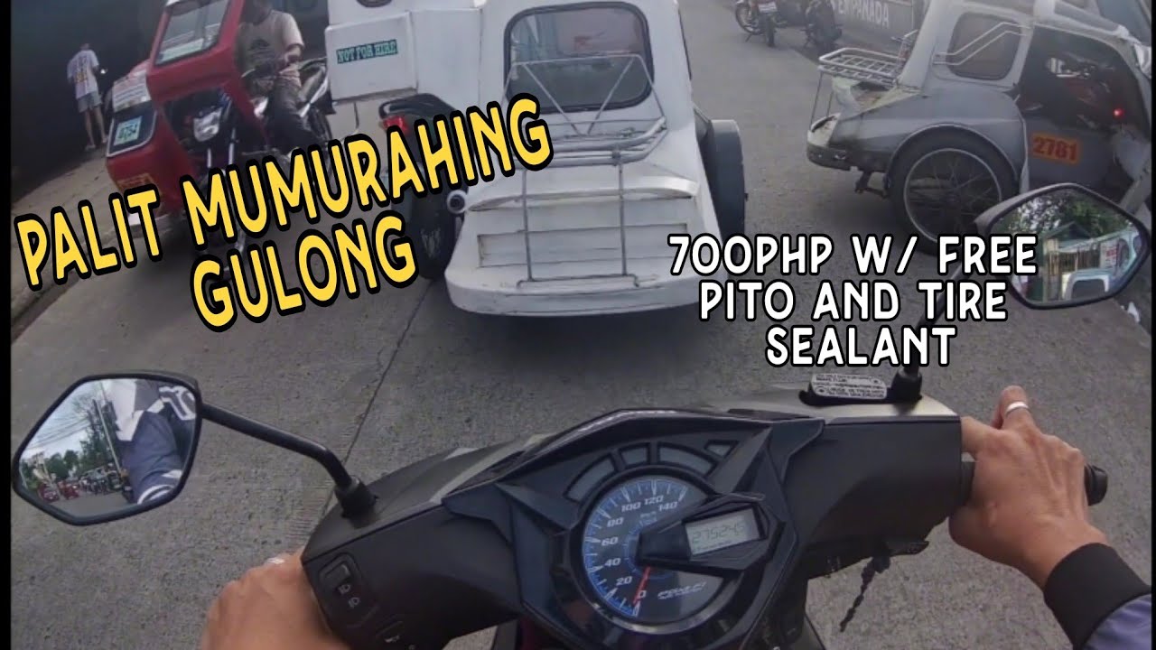 Honda Beat V3 Palit Mumurahing Gulong na 700 Petot.