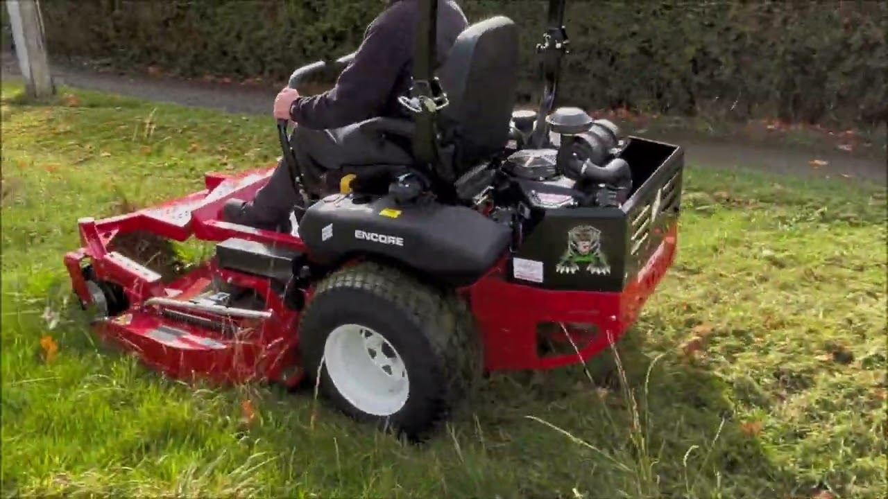 The New Encore Prowler 72" Rear Discharge Mower from Overton UK