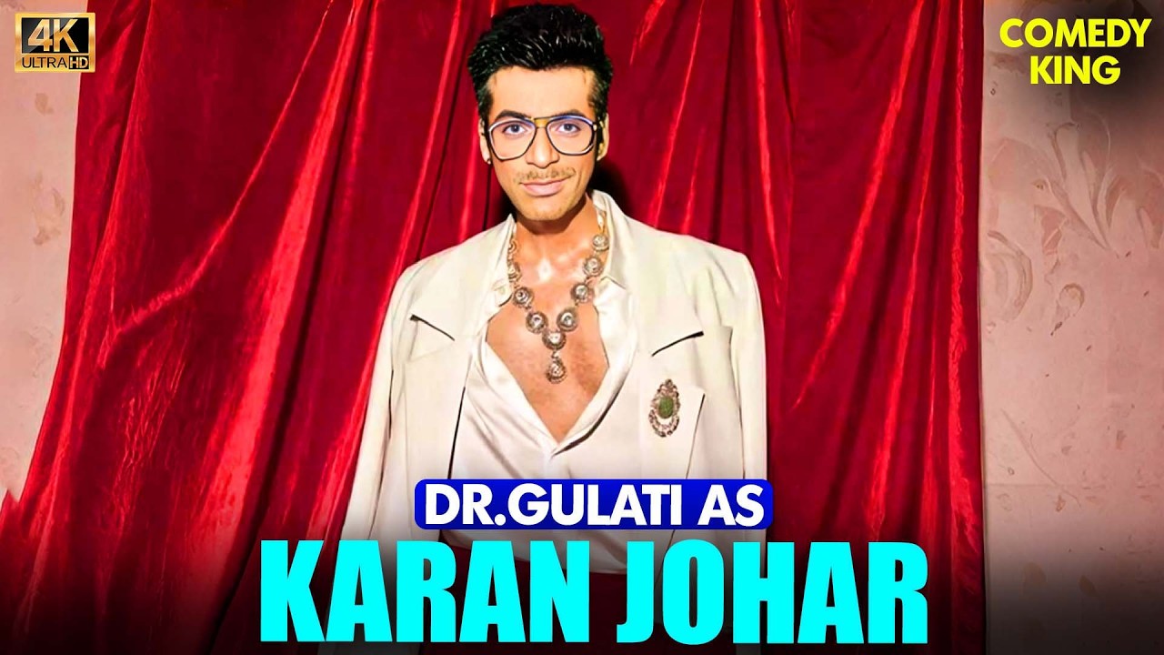 Sunil Grover As Karan Johar😂| The Kapil Sharma Show | Best Of Dr.Gulati | Funny | Comedy | 4k