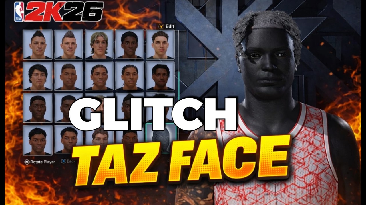 How to Get TAZ FACE in NBA 2K26! (AFTER PATCH) ✅ *NEW* TAZ FACE GLITCH (UPDATED) 🏀
