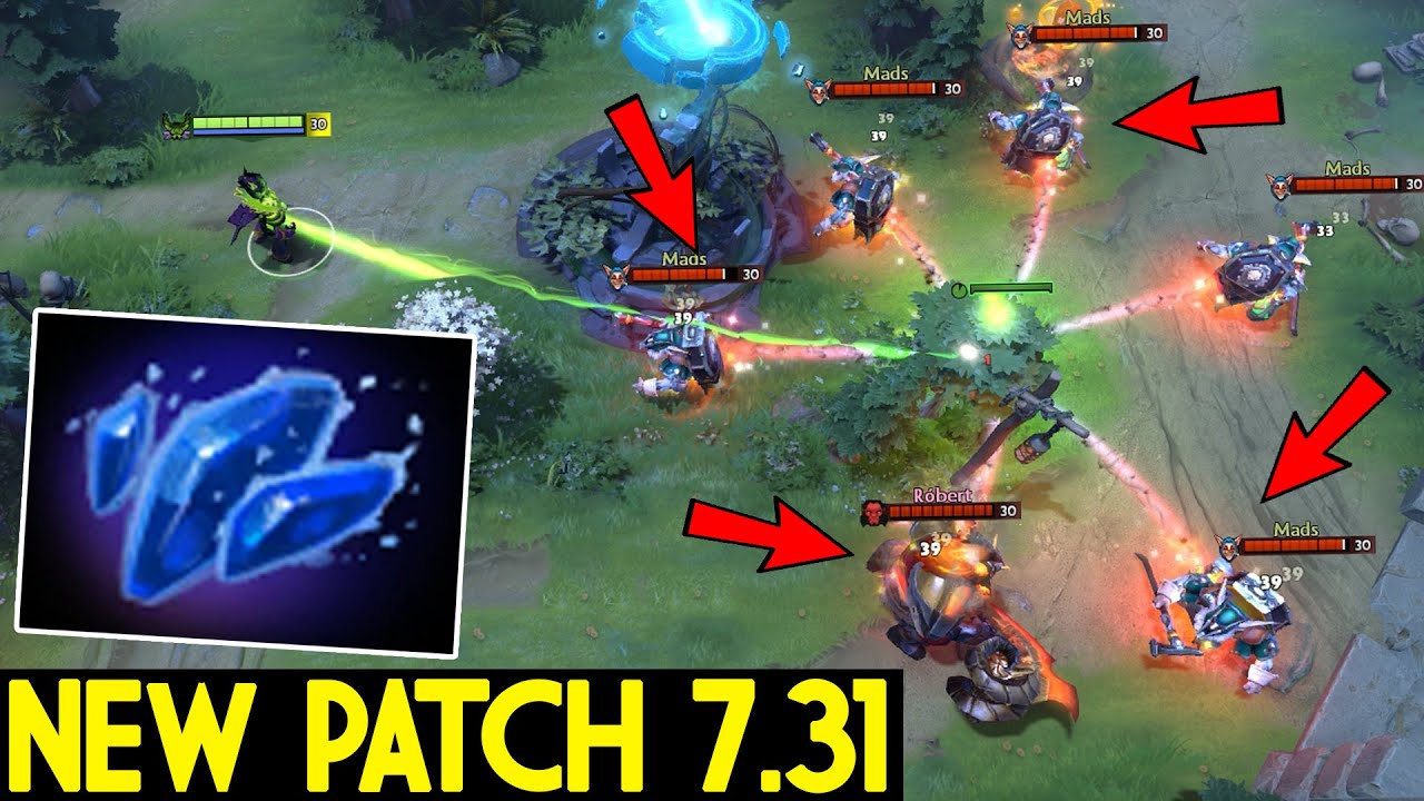 DOTA 2 - Patch 7.31 - New Hero Changes + Shard Rework