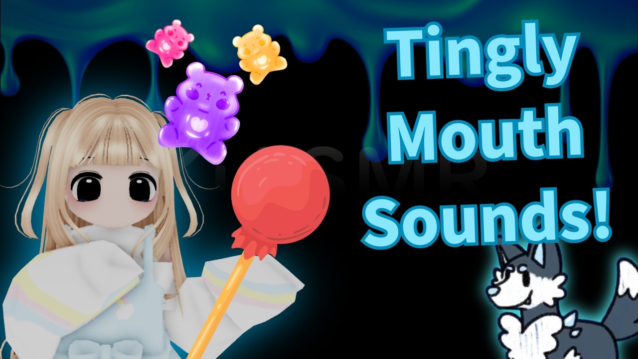 Roblox ASMR - Gummy Lollipop Eating