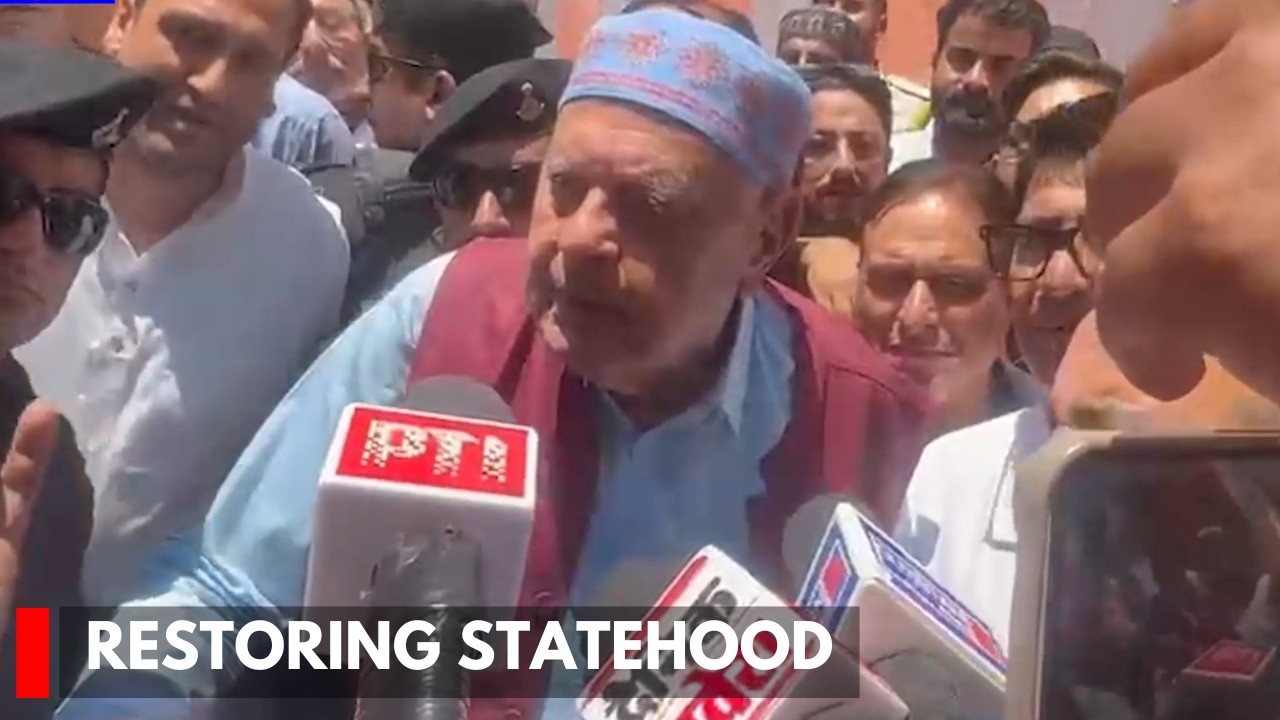 PM Assured Omar Abdullah Statehood Will Be Restored: Farooq Abdullah