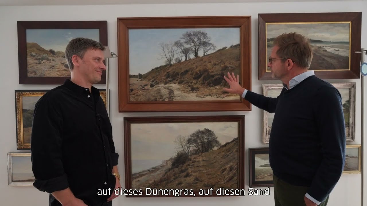 Janus la Cour im MKdW - Kurator Florian Illies im Gespräch mit Simon Elson (Deutsche Untertitel)