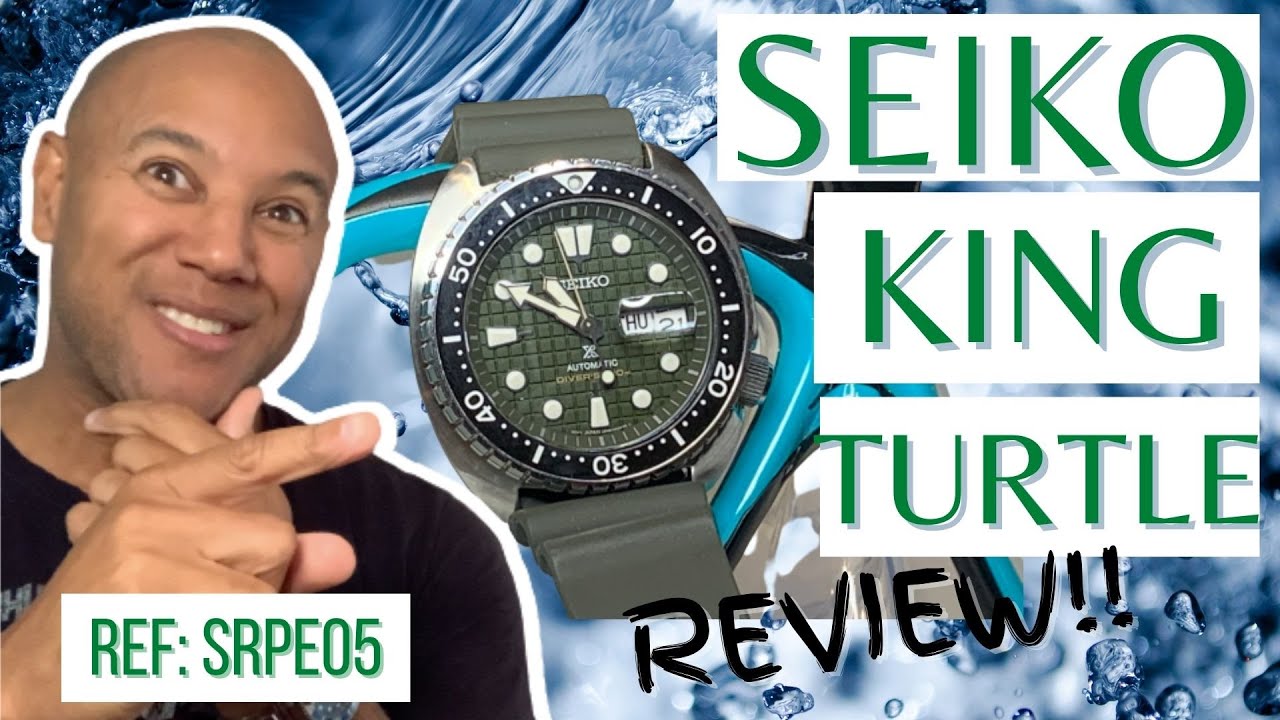 SEIKO KING TURTLE WATCH REVIEW| REF: SRPE05
