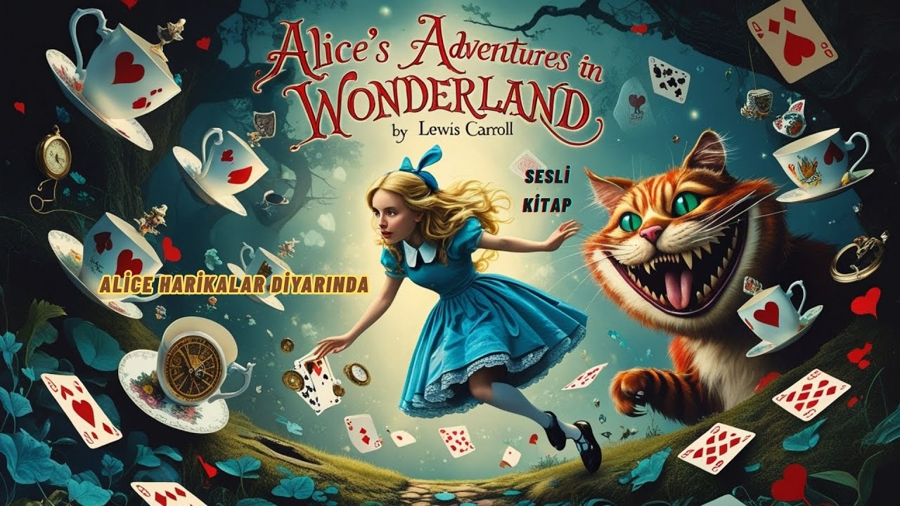 Alice Harikalar Diyarında - Lewis Carroll - Sesli Kitap