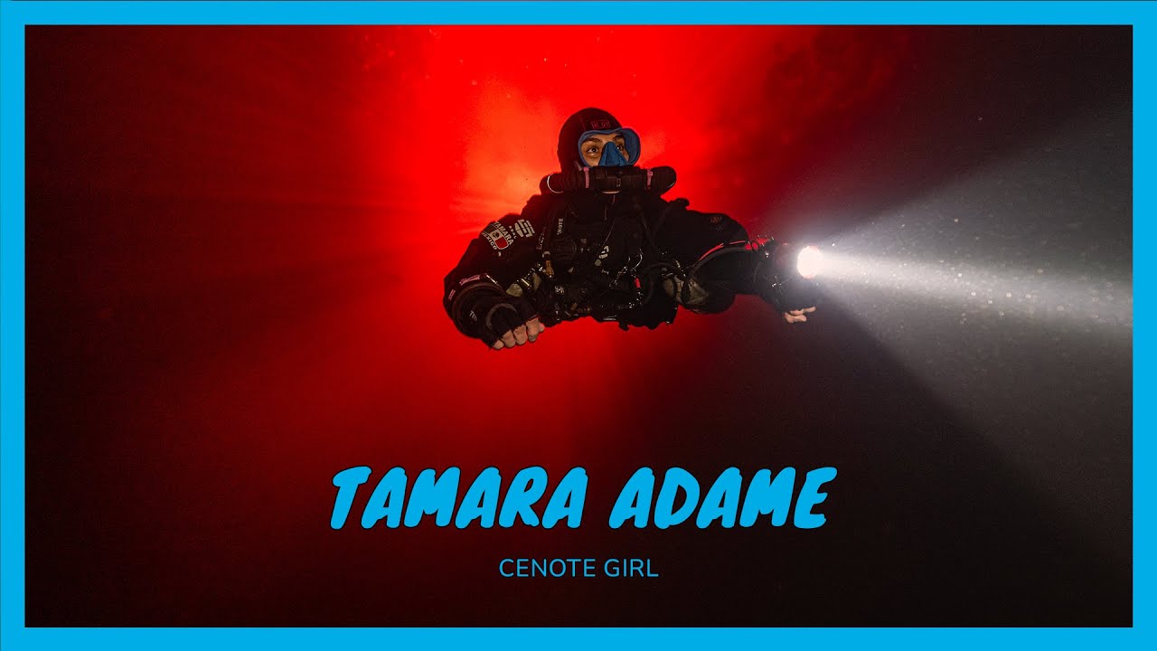 Tamara Adame (Cenote Girl) : plongée sidemount et recycleur dans les cénotes du Yucatán